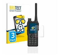 brotect Pellicola Protettiva Vetro per Hytera HP785 Protezione Schermo (3 Pezzi) [Durezza Estrema 9H, Chiaro]