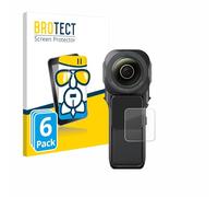 brotect Pellicola Protettiva Vetro per Insta360 One RS 1-Zoll 360 Protezione Schermo (6 Pezzi) [Durezza Estrema 9H, Chiaro]