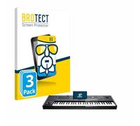 brotect Pellicola Protettiva Vetro per KORG Pa5X Protezione Schermo (3 Pezzi) [Durezza Estrema 9H, Chiaro]