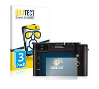 brotect Pellicola Protettiva Vetro per Leica Q2 Protezione Schermo (3 Pezzi) [Durezza Estrema 9H, Chiaro]