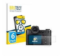 brotect Pellicola Protettiva Vetro per Leica SL3-S (Display + display a spalla) Protezione Schermo (6 Pezzi) [Durezza Estrema 9H, Chiaro]