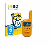 brotect Pellicola Protettiva Vetro per Motorola Talkabout T72 Protezione Schermo (6 Pezzi) [Durezza Estrema 9H, Chiaro]