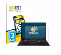 brotect Pellicola Protettiva Vetro per MSI Vector A18 HX 2025 Protezione Schermo (3 Pezzi) [Durezza Estrema 9H, Chiaro]