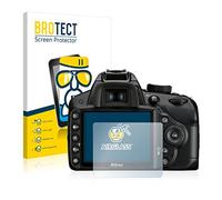 brotect Pellicola Protettiva Vetro per Nikon D3200 Protezione Schermo [Durezza Estrema 9H, Chiaro]