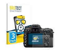 brotect Pellicola Protettiva Vetro per Nikon D7500 Protezione Schermo (3 Pezzi) [Durezza Estrema 9H, Chiaro]