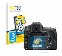 brotect Pellicola Protettiva Vetro per Nikon D850 Protezione Schermo (3 Pezzi) [Durezza Estrema 9H, Chiaro]