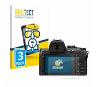 brotect Pellicola Protettiva Vetro per Nikon Z50 II Protezione Schermo (3 Pezzi) [Durezza Estrema 9H, Chiaro]