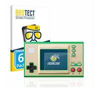 brotect Pellicola Protettiva Vetro per Nintendo Game & Watch Super Mario Bros Protezione Schermo (6 Pezzi) [Durezza Estrema 9H, Chiaro]
