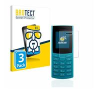 brotect Pellicola Protettiva Vetro per Nokia 105 4G (2023) Protezione Schermo (3 Pezzi) [Durezza Estrema 9H, Chiaro]