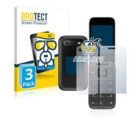 brotect Pellicola Protettiva Vetro per Nokia 2660 Flip (Fronte+Retro) Protezione Schermo (3 Pezzi) [Durezza Estrema 9H, Chiaro]