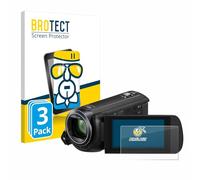 brotect Pellicola Protettiva Vetro per Panasonic HC-V380 Protezione Schermo (3 Pezzi) [Durezza Estrema 9H, Chiaro]