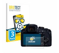 brotect Pellicola Protettiva Vetro per Panasonic Lumix DC-FZ82D Protezione Schermo (3 Pezzi) [Durezza Estrema 9H, Chiaro]