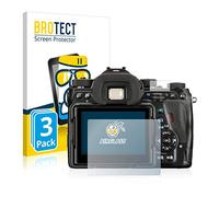 brotect Pellicola Protettiva Vetro per Pentax K-1 Mark II Protezione Schermo (3 Pezzi) [Durezza Estrema 9H, Chiaro]