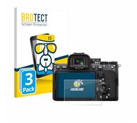 brotect Pellicola Protettiva Vetro per Sony Alpha 7 IV Protezione Schermo (3 Pezzi) [Durezza Estrema 9H, Chiaro]