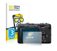 brotect Pellicola Protettiva Vetro per Sony Alpha FX30 Cinema Line Protezione Schermo (3 Pezzi) [Durezza Estrema 9H, Chiaro]