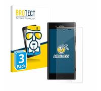 brotect Pellicola Protettiva Vetro per Sony Xperia XZ1 Protezione Schermo (3 Pezzi) [Durezza Estrema 9H, Chiaro]