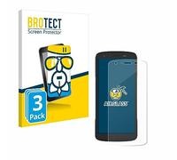brotect Pellicola Protettiva Vetro per Zebra TC27 Protezione Schermo (3 Pezzi) [Durezza Estrema 9H, Chiaro]
