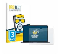 brotect Pellicola Vetro Opaca per Apple MacBook Air 15" M4 2025 (3 Pezzi) Protezione Schermo [Anti-Riflesso, Durezza 9H]