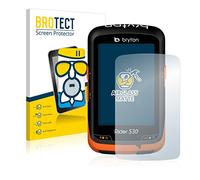 brotect Pellicola Vetro Opaca per Bryton Rider 530 Protezione Schermo [Anti-Riflesso, Durezza 9H]