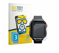brotect Pellicola Vetro Opaca per My Play Watch ATA-BA1-01 (3 Pezzi) Protezione Schermo [Anti-Riflesso, Durezza 9H]