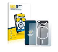 brotect Pellicola Vetro Opaca per Nothing Phone (1) (Fronte+Retro) Protezione Schermo [Anti-Riflesso, Durezza 9H]