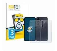 brotect Pellicola Vetro Opaca per Samsung Galaxy A55 5G Enterprise Edition (Fronte+Retro) (3 Pezzi) Protezione Schermo [Anti-Riflesso, Durezza 9H]