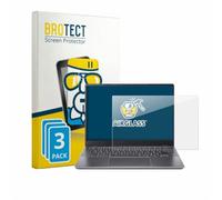 BROTECT Pellicola Vetro per Acer Chromebook Plus Enterprise 514 | 3 Pezzi Chiara Protezione Schermo Made in Germany Durezza 9H Anti-Graffio Glass Screen Protector