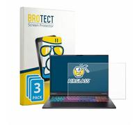 BROTECT Pellicola Vetro per Acer Nitro 18 AI AN18-61 | 3 Pezzi Chiara Protezione Schermo Made in Germany Durezza 9H Anti-Graffio Glass Screen Protector