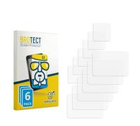 brotect Pellicola Vetro per Akaso Brave 8 Lite | 6 Pezzi Chiara Protezione Schermo Made in Germany Durezza 9H Anti-Graffio Glass Screen Protector