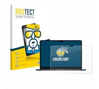 BROTECT Pellicola Vetro per Apple MacBook Air 13" M4 2025 | Chiara Protezione Schermo Made in Germany Durezza 9H Anti-Graffio Glass Screen Protector