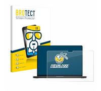 BROTECT Pellicola Vetro per Apple MacBook Pro 16" M4 2024 | Chiara Protezione Schermo Made in Germany Durezza 9H Anti-Graffio Glass Screen Protector