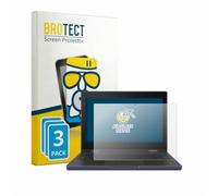 BROTECT Pellicola Vetro per ASUS Chromebook CZ11 Flip CZ1104F | 3 Pezzi Opaca Protezione Schermo Made in Germany Anti-Riflesso Durezza 9H Anti-Graffio