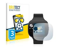BROTECT Pellicola Vetro per ASUS Vivowatch BP | 3 Pezzi Chiara Protezione Schermo Made in Germany Durezza 9H Anti-Graffio Glass Screen Protector
