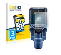 brotect Pellicola Vetro per Bosch D-tect 200 C Wallscanner | 3 Pezzi Chiara Protezione Schermo Made in Germany Durezza 9H Anti-Graffio Glass Screen Protector