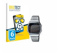 brotect Pellicola Vetro per Casio iconic ABL-100WE-1A | 6 Pezzi Chiara Protezione Schermo Made in Germany Durezza 9H Anti-Graffio Glass Screen Protector