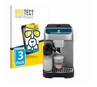 brotect Pellicola Vetro per DeLonghi Magnifica Plus | 3 Pezzi Chiara Protezione Schermo Made in Germany Durezza 9H Anti-Graffio Glass Screen Protector