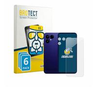 brotect Pellicola Vetro per Fairphone 6 Plus | (Fronte+Fotocamera) 6 Pezzi Chiara Protezione Schermo Made in Germany Durezza 9H Anti-Graffio Glass Screen Protector