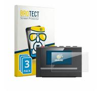 brotect Pellicola Vetro per FiiO SnowSky Echo Mini | 3 Pezzi Chiara Protezione Schermo Made in Germany Durezza 9H Anti-Graffio Glass Screen Protector