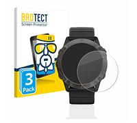 brotect Pellicola Vetro per Garmin Fenix 6X Pro | 3 Pezzi Chiara Protezione Schermo Made in Germany Durezza 9H Anti-Graffio Glass Screen Protector
