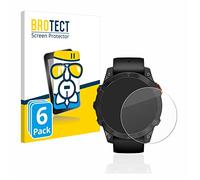 brotect Pellicola Vetro per Garmin Fenix 7 Pro Solar | (47 mm) 6 Pezzi Chiara Protezione Schermo Made in Germany Durezza 9H Anti-Graffio Glass Screen Protector