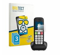 brotect Pellicola Vetro per Gigaset DL780 Plus | 3 Pezzi Opaca Protezione Schermo Made in Germany Anti-Riflesso Durezza 9H Anti-Graffio