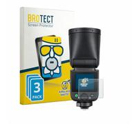 brotect Pellicola Vetro per Godox V1 mid | 3 Pezzi Opaca Protezione Schermo Made in Germany Anti-Riflesso Durezza 9H Anti-Graffio