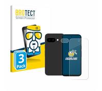 brotect Pellicola Vetro per Google Pixel 9a | (Fronte+Fotocamera) 3 Pezzi Chiara Protezione Schermo Made in Germany Durezza 9H Anti-Graffio Glass Screen Protector
