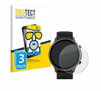 BROTECT Pellicola Vetro per Hama Fit Watch 6910 | 3 Pezzi Opaca Protezione Schermo Made in Germany Anti-Riflesso Durezza 9H Anti-Graffio