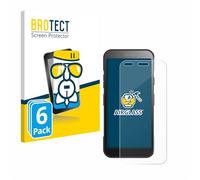 BROTECT Pellicola Vetro per Honeywell CT32 | 6 Pezzi Chiara Protezione Schermo Made in Germany Durezza 9H Anti-Graffio Glass Screen Protector