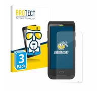 BROTECT Pellicola Vetro per Honeywell Dolphin CT40 | 3 Pezzi Chiara Protezione Schermo Made in Germany Durezza 9H Anti-Graffio Glass Screen Protector