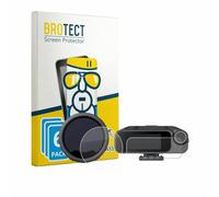 brotect Pellicola Vetro per Insta360 Mic Pro TX + RX | 6 Pezzi Chiara Protezione Schermo Made in Germany Durezza 9H Anti-Graffio Glass Screen Protector