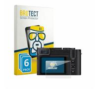 brotect Pellicola Vetro per Leica Q3 Monochrom | 6 Pezzi Chiara Protezione Schermo Made in Germany Durezza 9H Anti-Graffio Glass Screen Protector