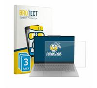 BROTECT Pellicola Vetro per Lenovo ThinkBook 14X | 3 Pezzi Chiara Protezione Schermo Made in Germany Durezza 9H Anti-Graffio Glass Screen Protector