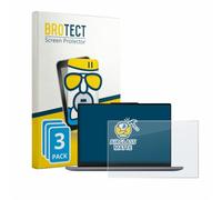 brotect Pellicola Vetro per Lenovo Yoga Pro 7a Gen 11 15" | 3 Pezzi Opaca Protezione Schermo Made in Germany Anti-Riflesso Durezza 9H Anti-Graffio